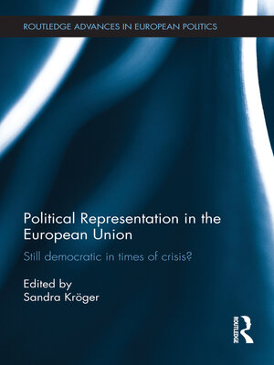 cover image of Political Representation in the European Union
